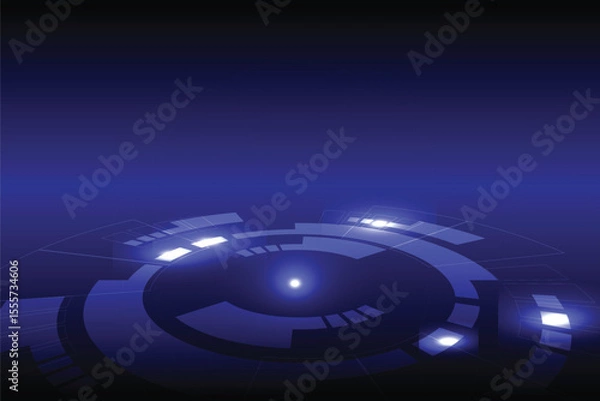 Obraz Hi-tech Stroke light background material for presentation