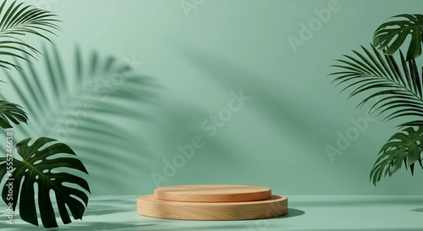 Fototapeta Tropical Product Display