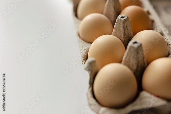 Obraz Eggs in a box