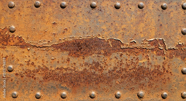 Obraz 오래된 녹슨 철판 바탕