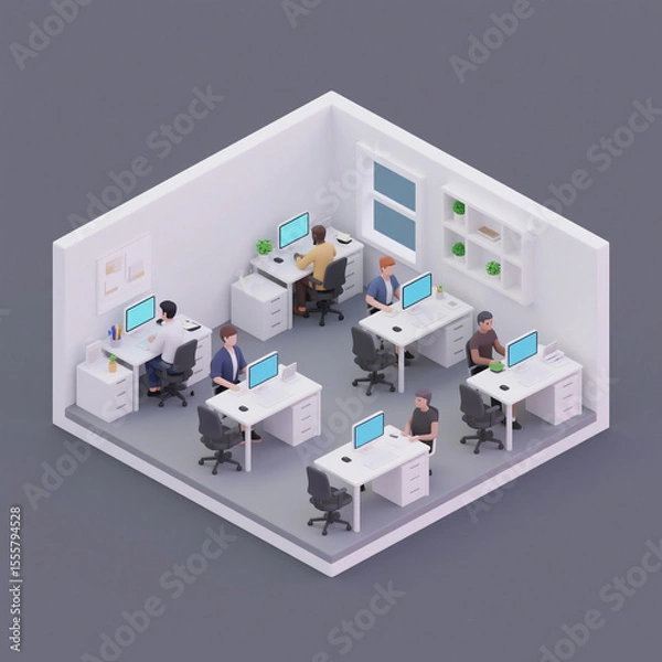 Fototapeta modern office interior