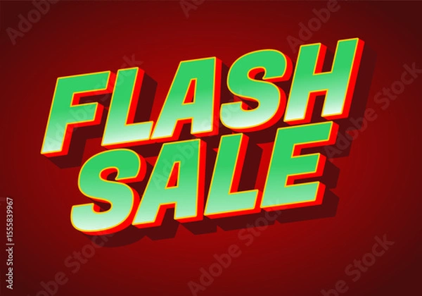 Obraz Eye Catching Flash Sale Announcement