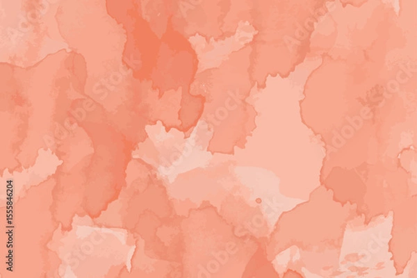 Obraz Modern Red Watercolor Splash Artwork