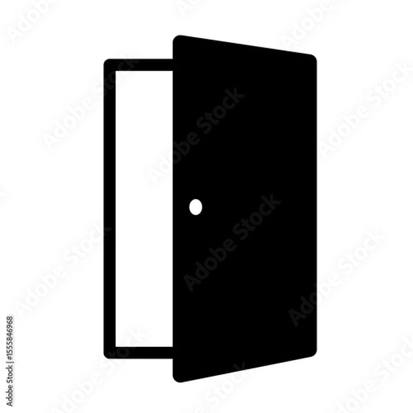 Obraz ドアアイコンのイラスト001