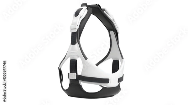 Fototapeta Smart posture corrector device, Transparent background, PNG file