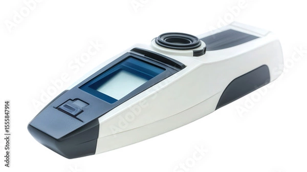 Fototapeta Smart refractometer for liquids, Transparent background, PNG file
