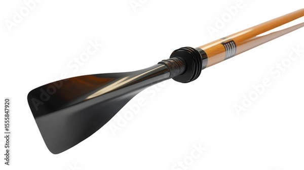 Fototapeta Smart rowing oar with power gauge, Transparent background, PNG file