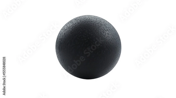 Fototapeta Smart shot put tracker ball Transparent background, PNG file
