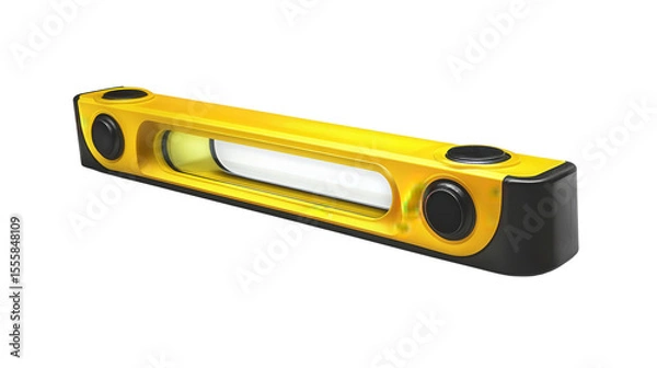 Fototapeta Smart spirit level with Bluetooth, Transparent background, PNG file