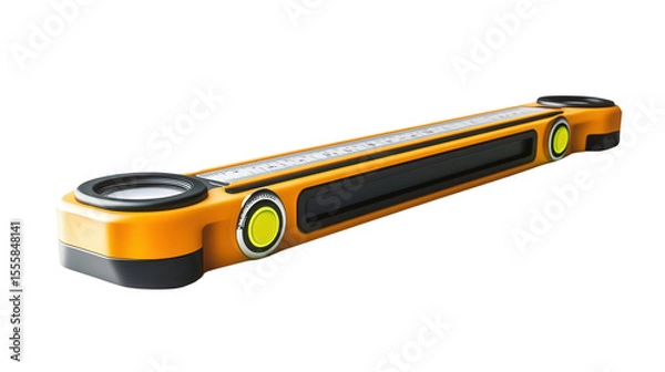 Fototapeta Smart spirit level with Bluetooth, Transparent background, PNG file