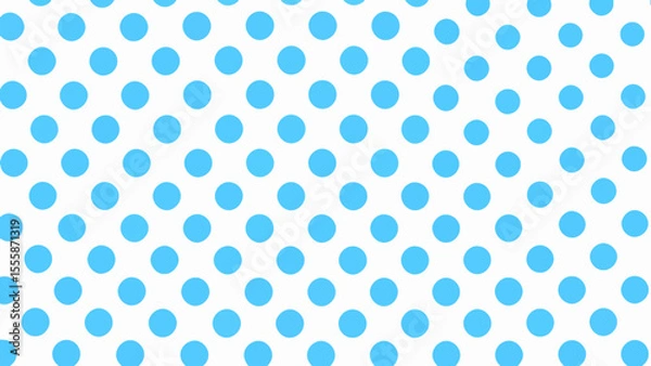 Fototapeta seamless pattern with blue circles