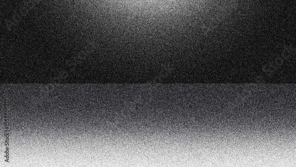 Obraz 黒とグレーのグラデーションで作る空間の広がり。