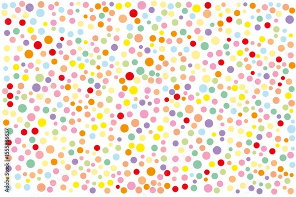 Fototapeta colorful dot background, multicolored background