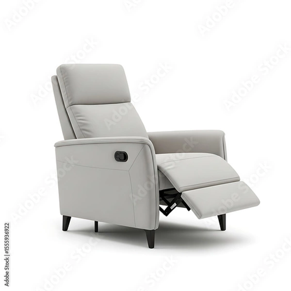 Obraz Gray modern recliner chair