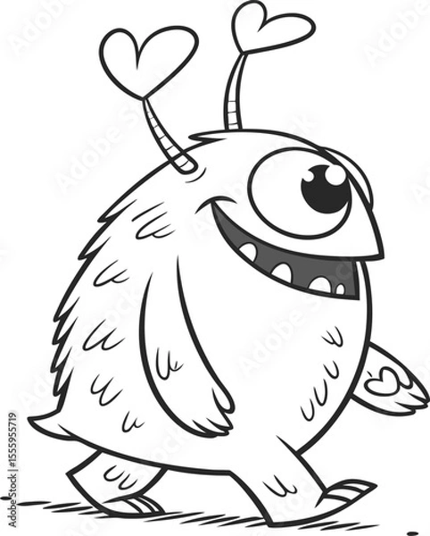 Obraz A fun cartoon animal coloring page featuring a cute hedgehog, rabbit, and turtle illustration perfect for a kid's coloring book