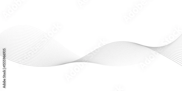 Fototapeta Premium abstract background design with wave line pattern texture in luxury pastel color.
