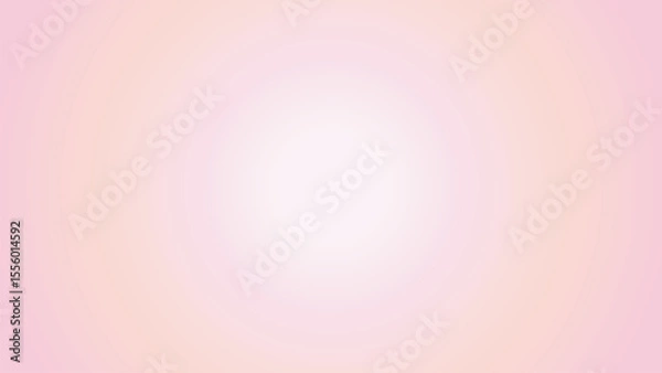 Obraz Soft pink gradient background with light glow in the center vector illustration