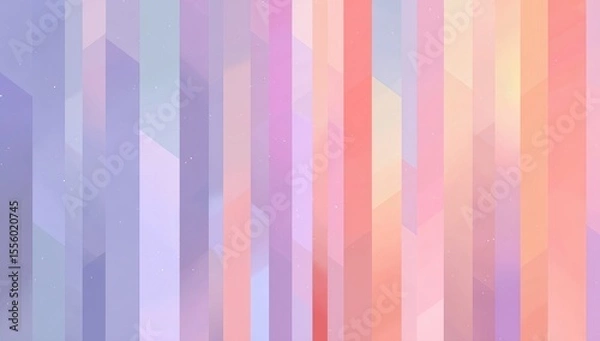 Fototapeta Pastel vertical stripes with subtle gradients and slight texture, creating a soft, dreamy atmosphere