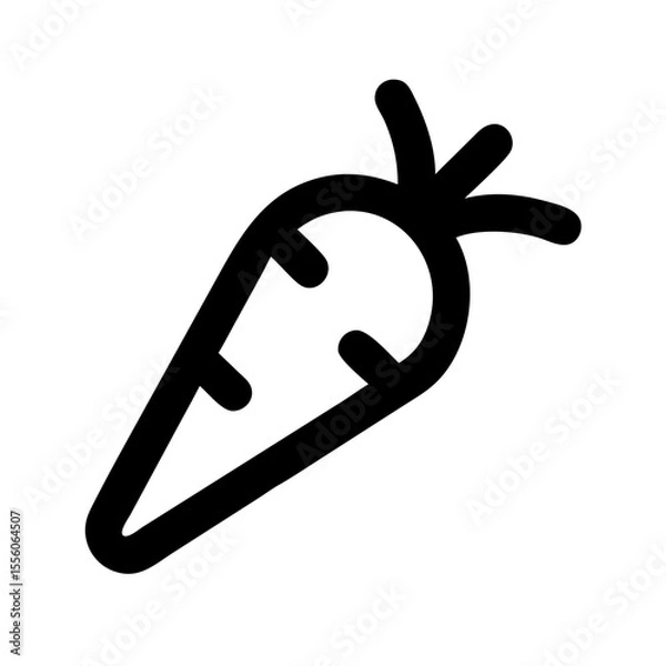 Obraz Carrot   icon