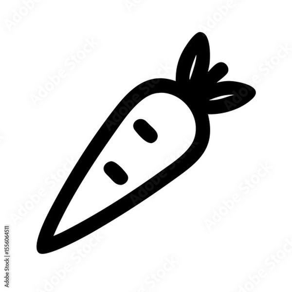 Obraz Carrot   icon