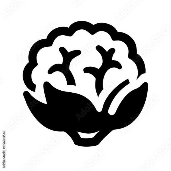 Obraz Cauliflower icon