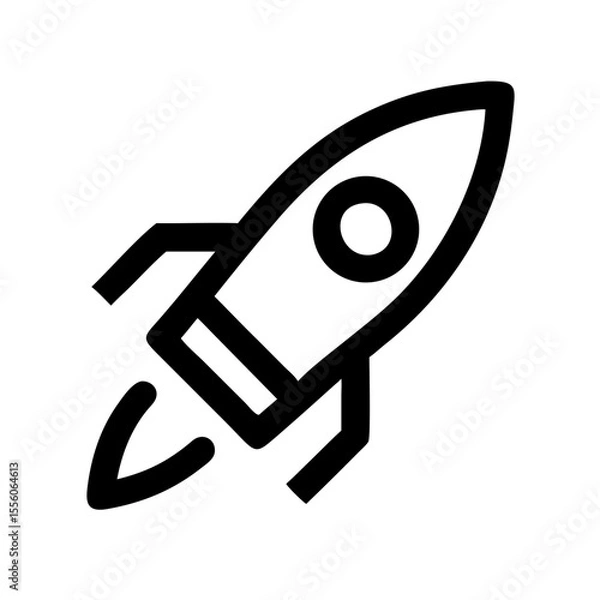 Obraz rocket icon 