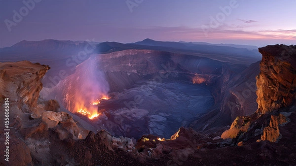Obraz 光降り注ぐ古代温帯雨林の深遠なる神秘