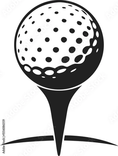 Fototapeta silhouette-of-a-golf-ball-resting-on-a-tee--perfec (2)_processed.eps