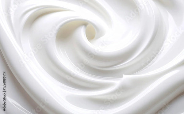 Fototapeta 白いクリームの背景テクスチャ	
