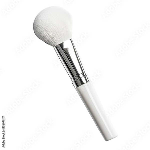 Obraz makeup brush isolated on white