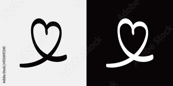 Fototapeta シンプルな手描き感情のセット
