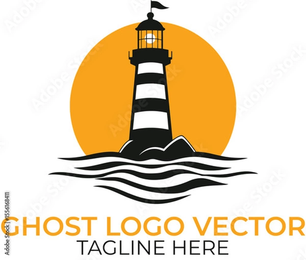 Fototapeta lighthouse on the sea