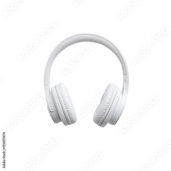 Obraz headphones isolated on white background