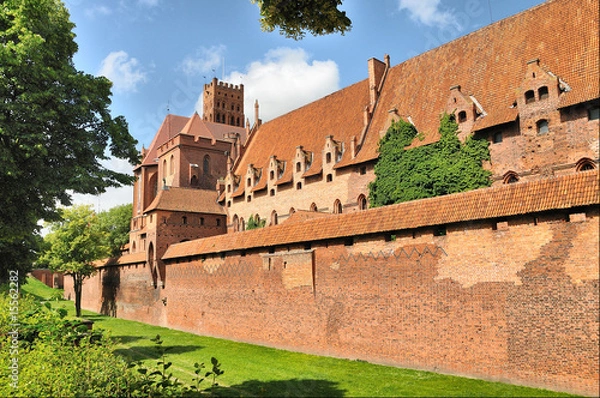 Obraz Zamek w Malborku