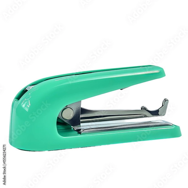 Fototapeta stapler isolated on white background