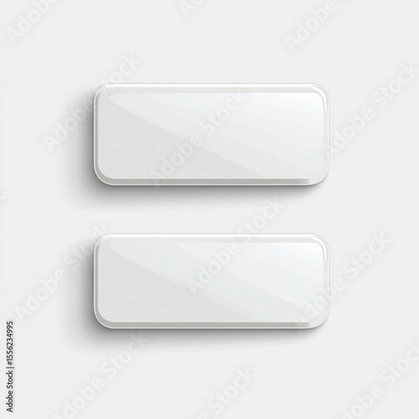 Obraz vector metal app icons
