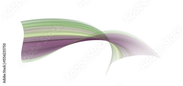 Fototapeta Abstract Purple and Green Swirling Energy Flow Design, Modern Artistic Background Image