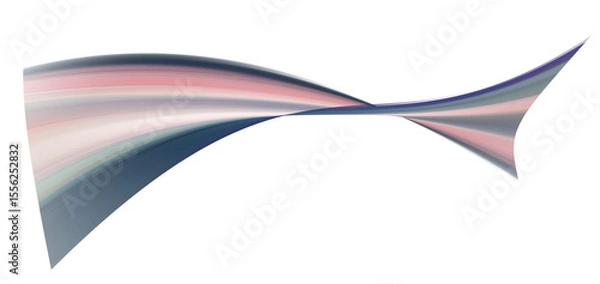 Fototapeta Abstract Swirling Pastel and Teal Wave Design: Serene, Elegant, and Modern Background Image