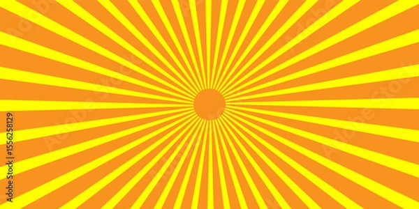Fototapeta Exploding star burst texture japanese radius cartoon pattern abstract background