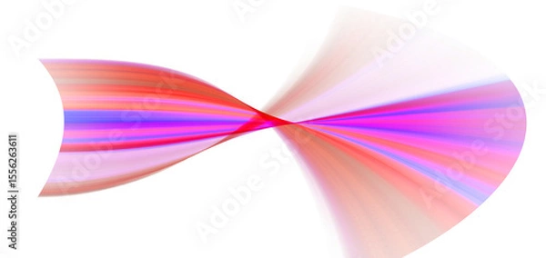 Fototapeta Abstract Red and Blue Swirling Energy, Dynamic Digital Art, Futuristic Vibe