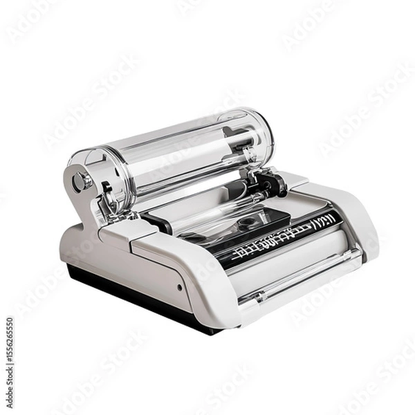 Obraz battery charger isolated on white background