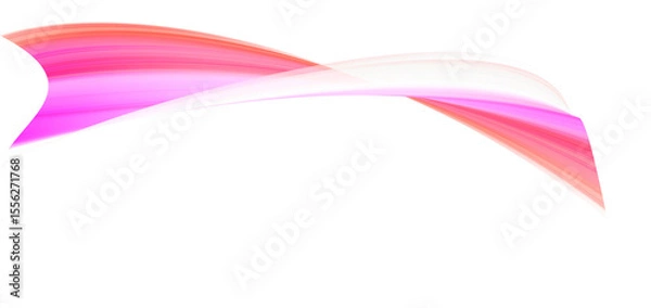 Fototapeta Abstract Pink and Red Swirling Energy Design, Dynamic Motion Graphic Background