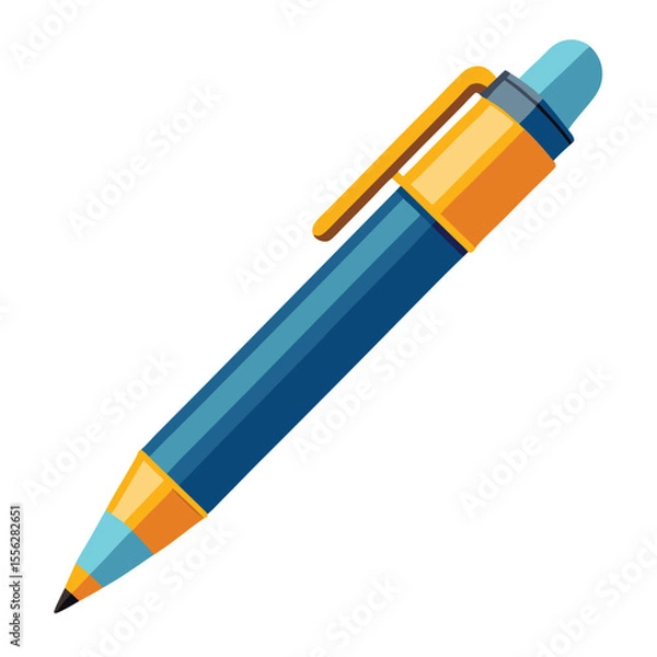 Obraz pen vector image on white background