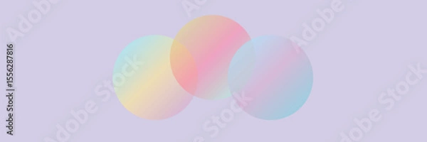 Fototapeta Pastel Color Cream Background. vector