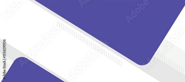 Fototapeta Business conferece banner vector, horizontal background template with layout text and empty space for photo, vector illustration