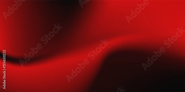 Fototapeta Elegant red gradient abstract background on dark black textured fabric. Ideal for luxury banners, stylish backdrops, digital ads, or branding projects.