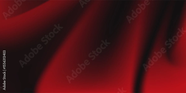Fototapeta Elegant red gradient abstract background on dark black textured fabric. Ideal for luxury banners, stylish backdrops, digital ads, or branding projects.
