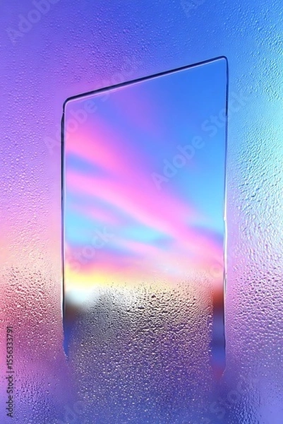 Obraz Abstract window reflection