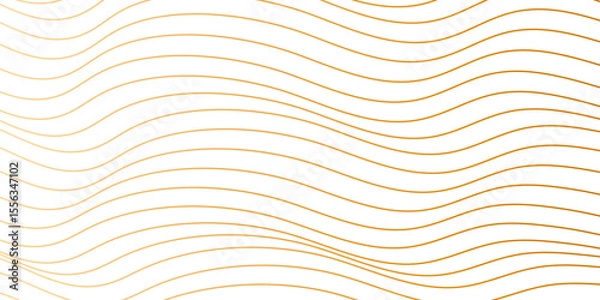 Fototapeta Abstract white flowing wave lines background. Modern glowing moving lines design. Transparent PNG available
Luxury golden flowing wave curved lines, frequency wavy sound, technology curve line backgro