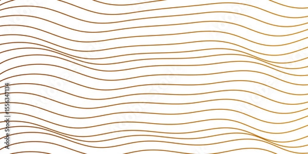 Fototapeta Abstract white flowing wave lines background. Modern glowing moving lines design. Transparent PNG available
Luxury golden flowing wave curved lines, frequency wavy sound, technology curve line backgro